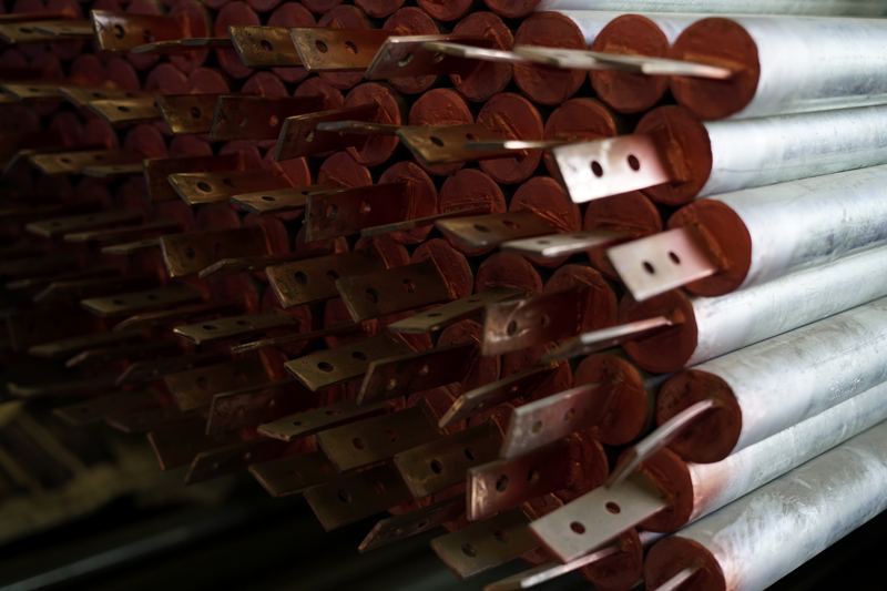 ACME GI pipe earthing electrodes with copper strip